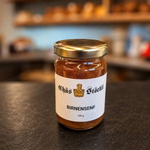 Birnensenf Chäs Stöckli